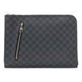 Louis Vuitton Damier Graphite Poche Document Briefcase Case Clutch