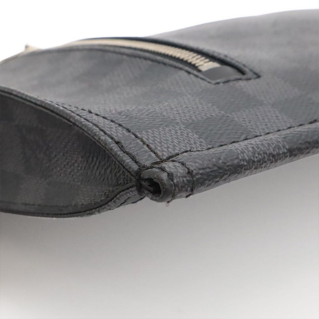 Louis Vuitton Damier Graphite Poche Document Briefcase Case Clutch — view 7