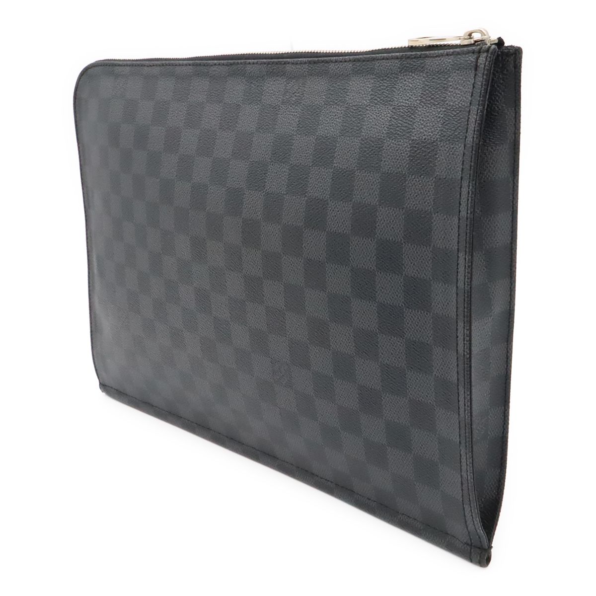 Louis Vuitton Damier Graphite Poche Document Briefcase Case Clutch — view 2