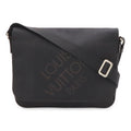 Louis Vuitton Damier Geant Petit Messager Shoulder Bag Crossbody Canvas Noir
