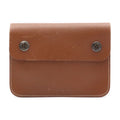 Hermes Pochette Green Waist Pouch Bag 2-Way Clutch Leather Brown