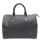 Louis Vuitton Epi Speedy 25 Mini Boston Bag Noir Black Gold