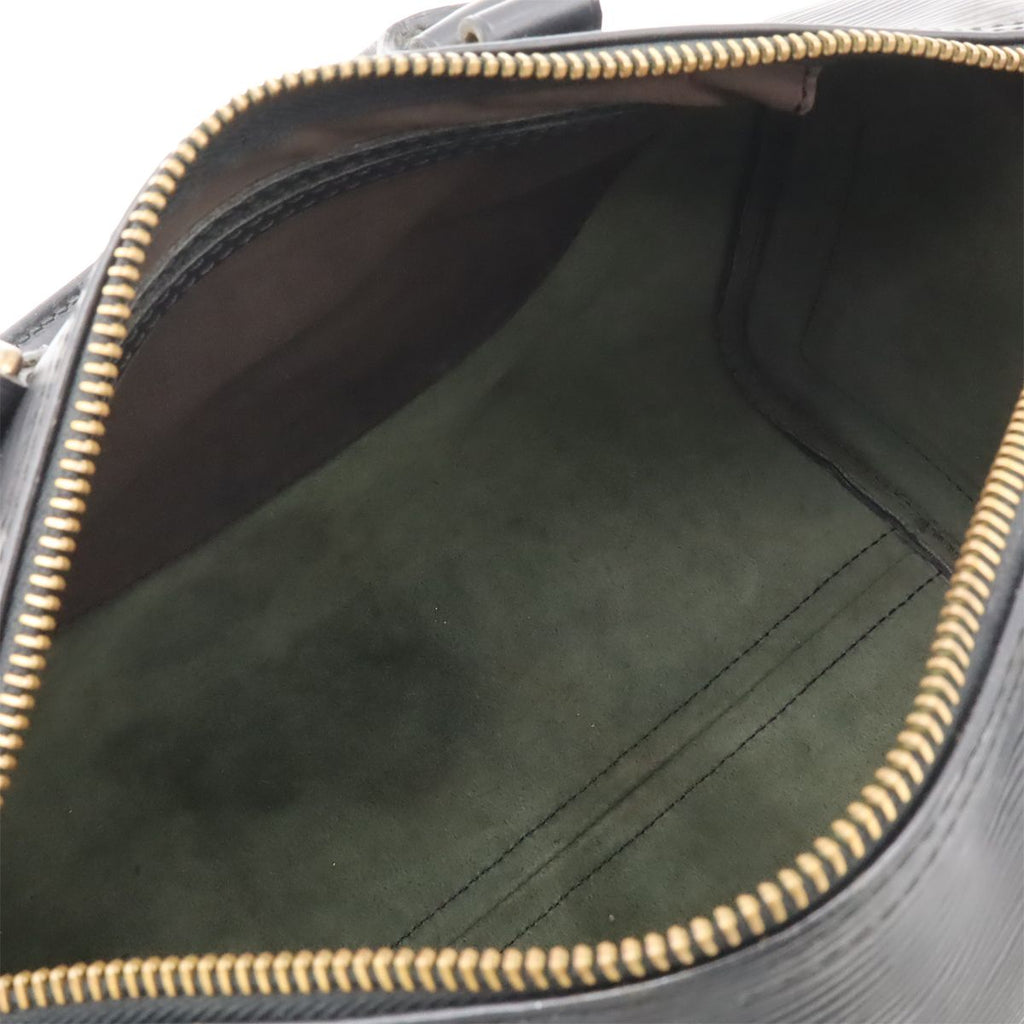 Louis Vuitton Epi Speedy 25 Mini Boston Bag Noir Black Gold — view 6