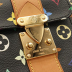 Louis Vuitton Monogram Multicolor Speedy 30 Mini Boston Bag Noir Black — view 4