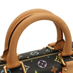 Louis Vuitton Monogram Multicolor Speedy 30 Mini Boston Bag Noir Black — view 6