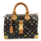 Louis Vuitton Monogram Multicolor Speedy 30 Mini Boston Bag Noir Black