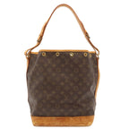 Louis Vuitton Monogram Noe Shoulder Bag Semi Drawstring