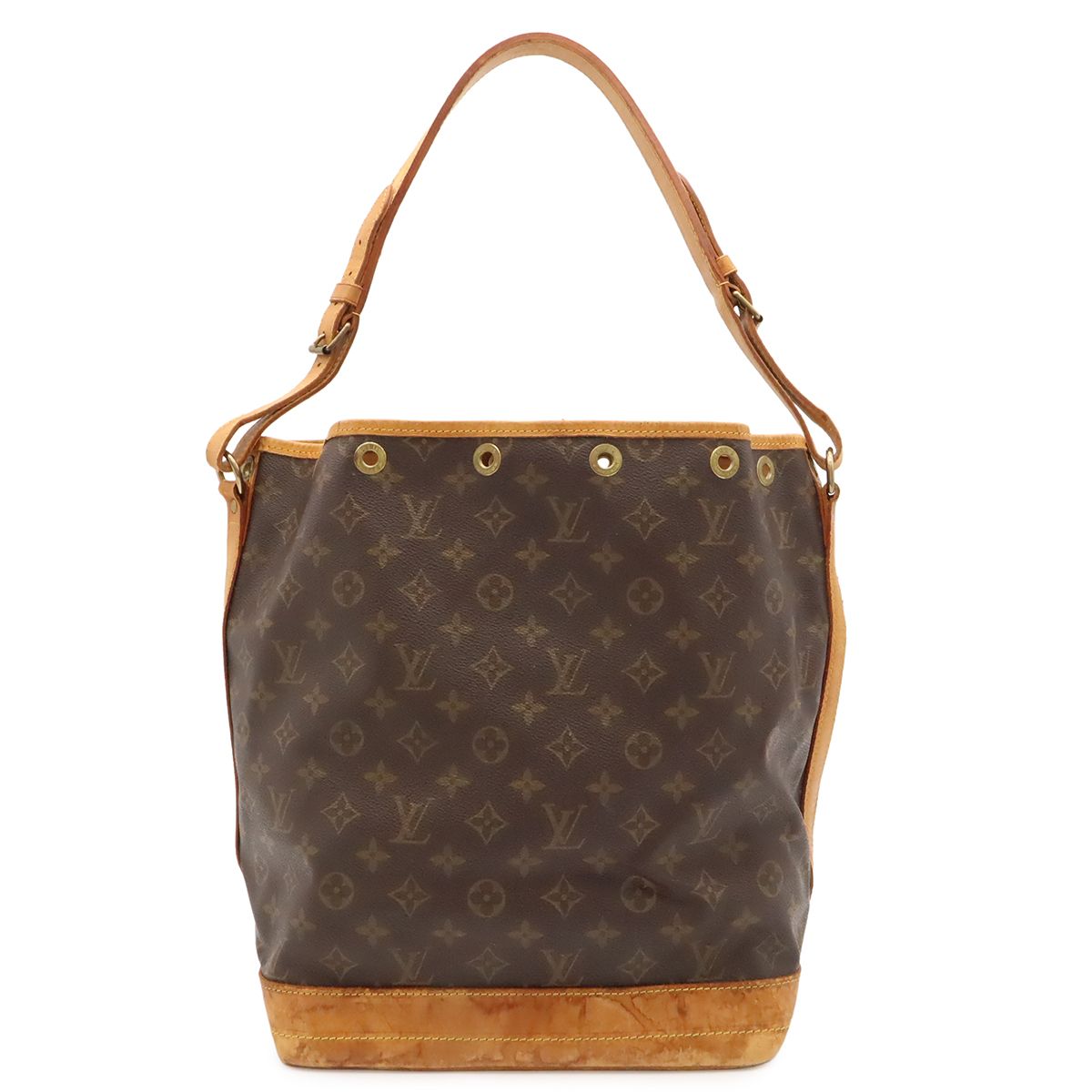 Louis Vuitton Monogram Noe Shoulder Bag Semi Drawstring