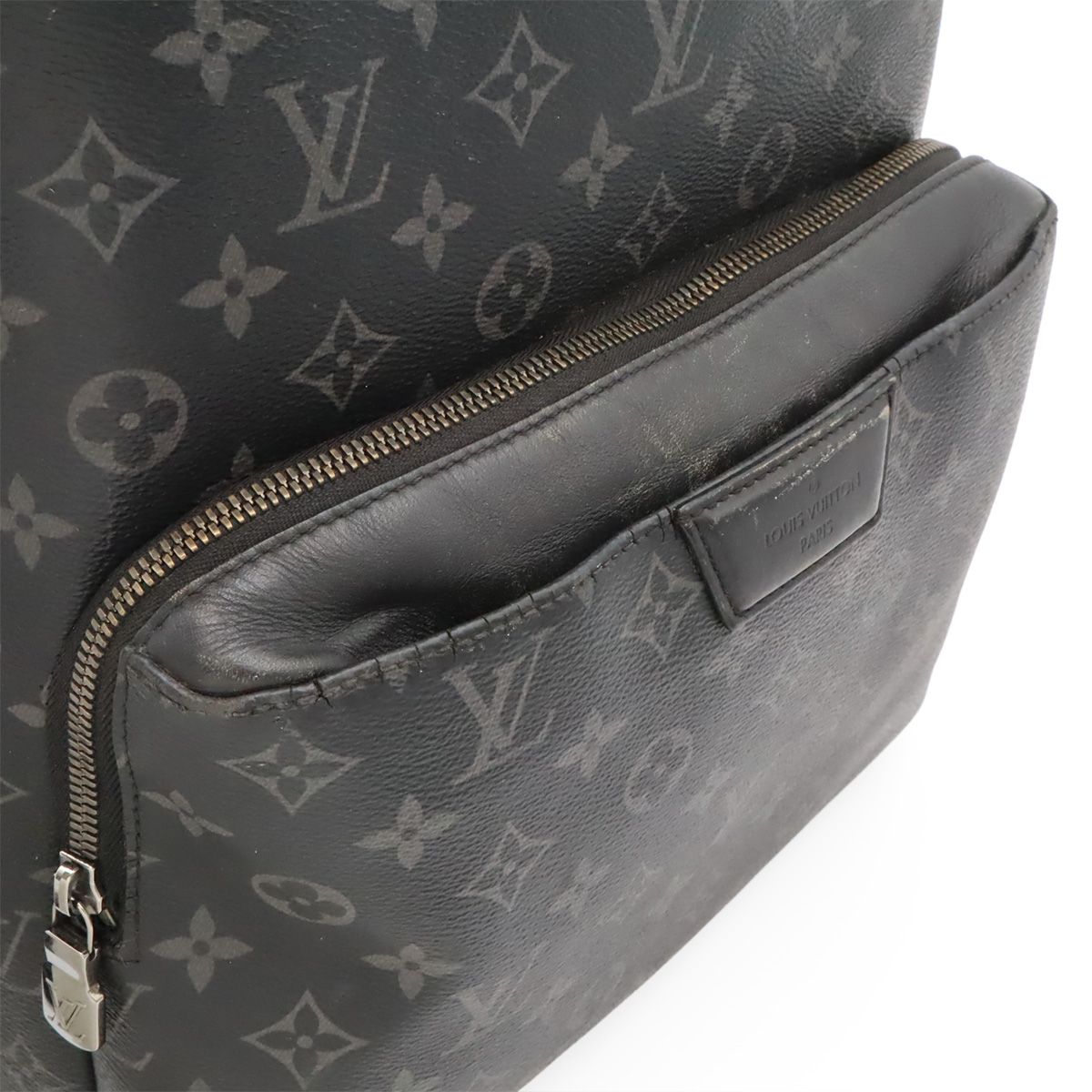 Louis Vuitton Monogram Eclipse Apollo Backpack Shoulder Bag Leather — view 9