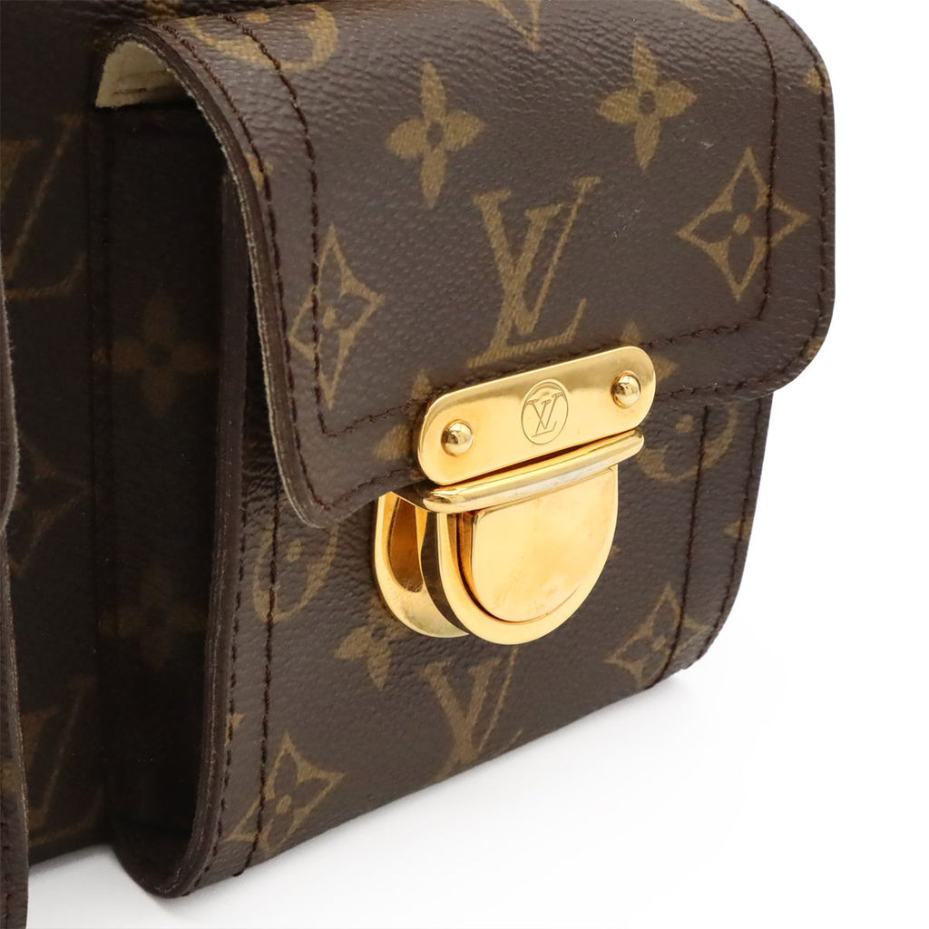 Louis Vuitton Monogram Manhattan PM Handbag — view 9