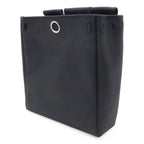 Hermes Herbag a Dos PM Backpack 2-Way Handbag Toile Officier Leather Black — view 9