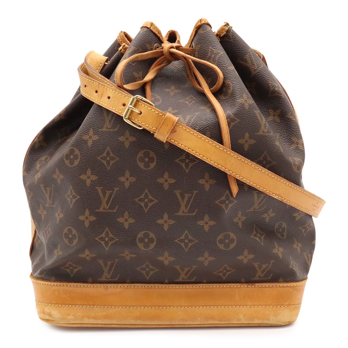 Louis Vuitton Monogram Noe Shoulder Bag Semi Drawstring