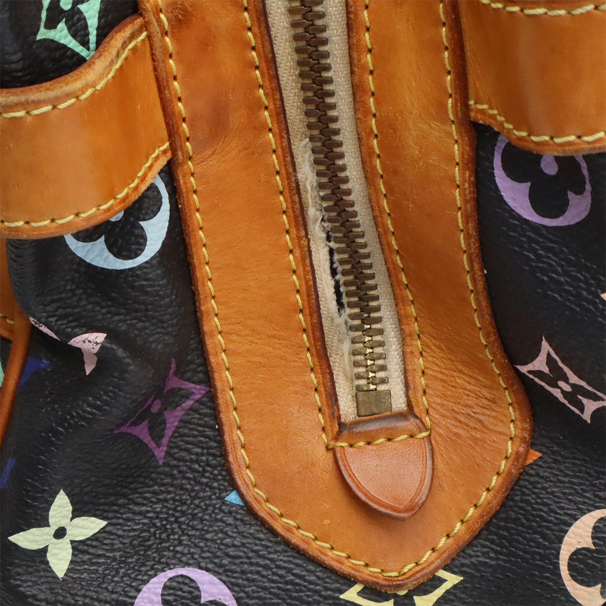 Louis Vuitton Monogram Multicolor Claudia Shoulder Bag Noir Black — view 9