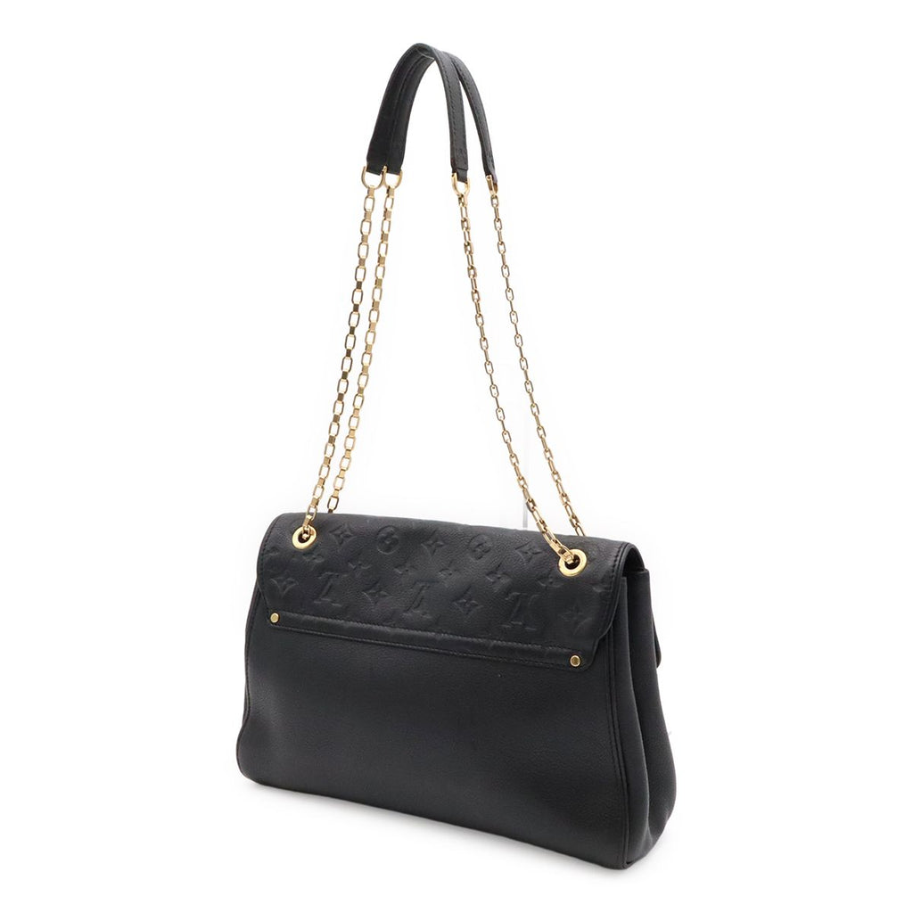 Louis Vuitton Monogram Empreinte Saint Germain MM Chain Shoulder 2-Way Noir — view 2