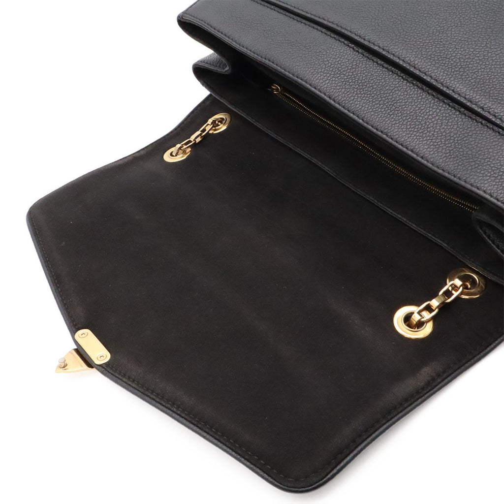 Louis Vuitton Monogram Empreinte Saint Germain MM Chain Shoulder 2-Way Noir — view 7