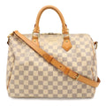 Louis Vuitton Damier Azur Speedy Bandouliere 30 2-Way Shoulder