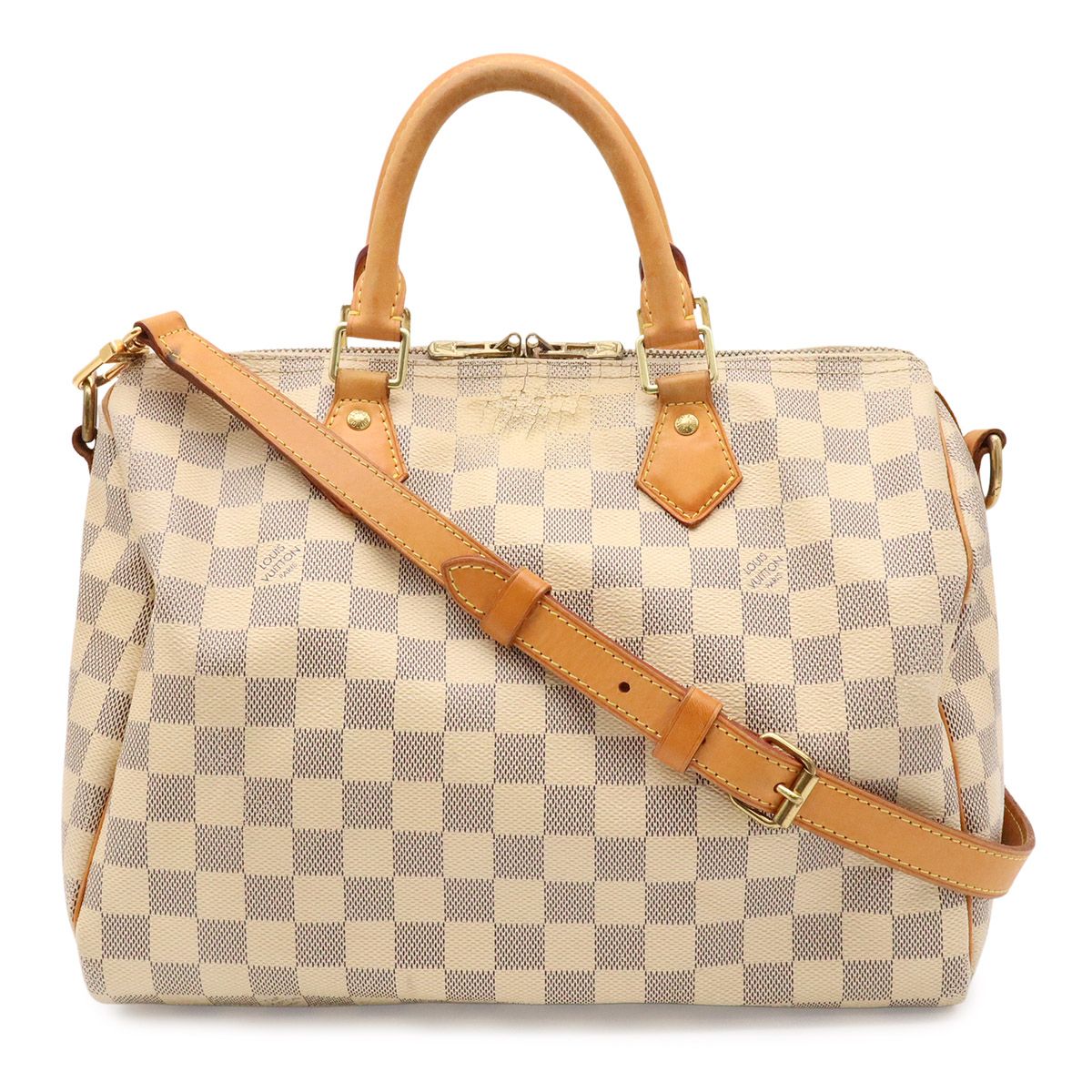Louis Vuitton Damier Azur Speedy Bandouliere 30 2-Way Shoulder