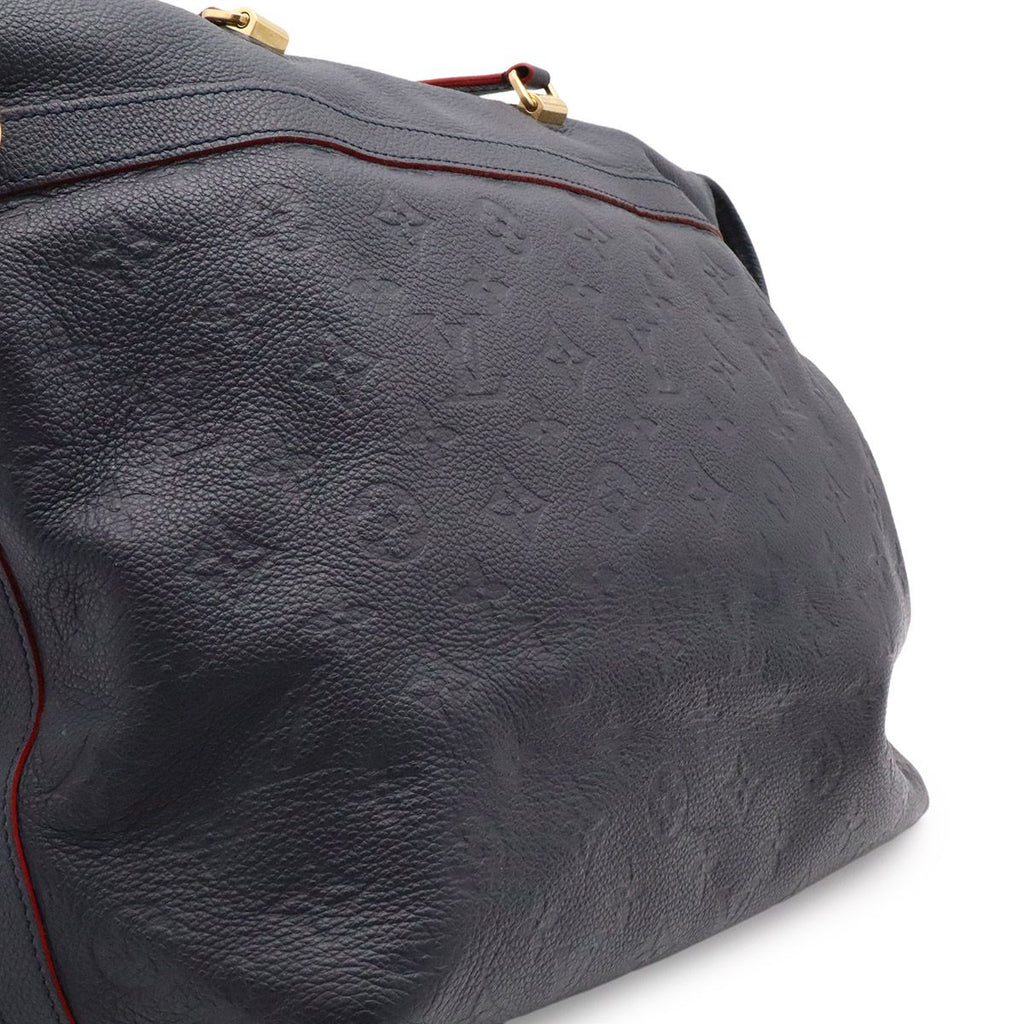 Louis Vuitton Monogram Empreinte Boetie Tote Shoulder Bag Leather Marine Rouge — view 7