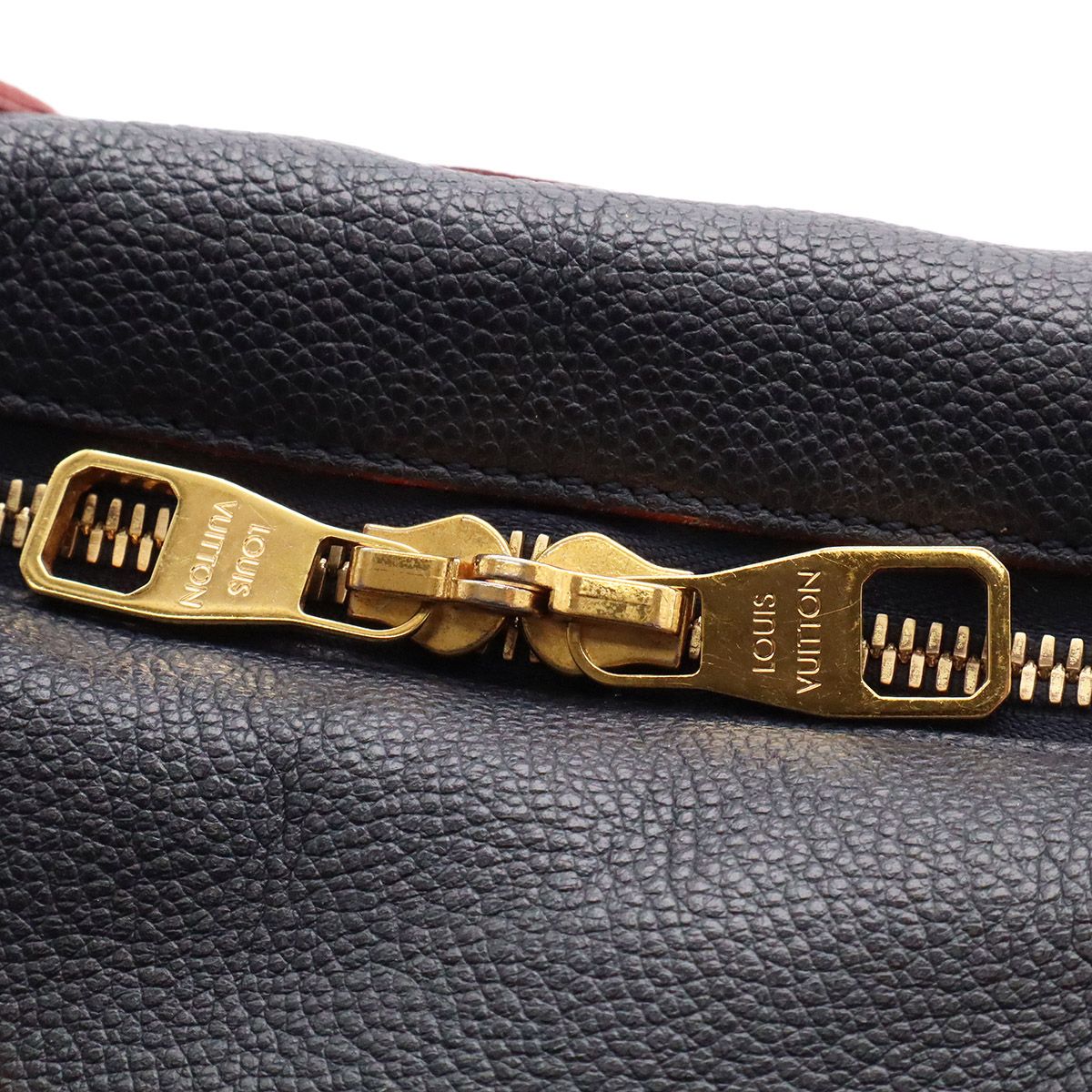 Louis Vuitton Monogram Empreinte Boetie Tote Shoulder Bag Leather Marine Rouge — view 5