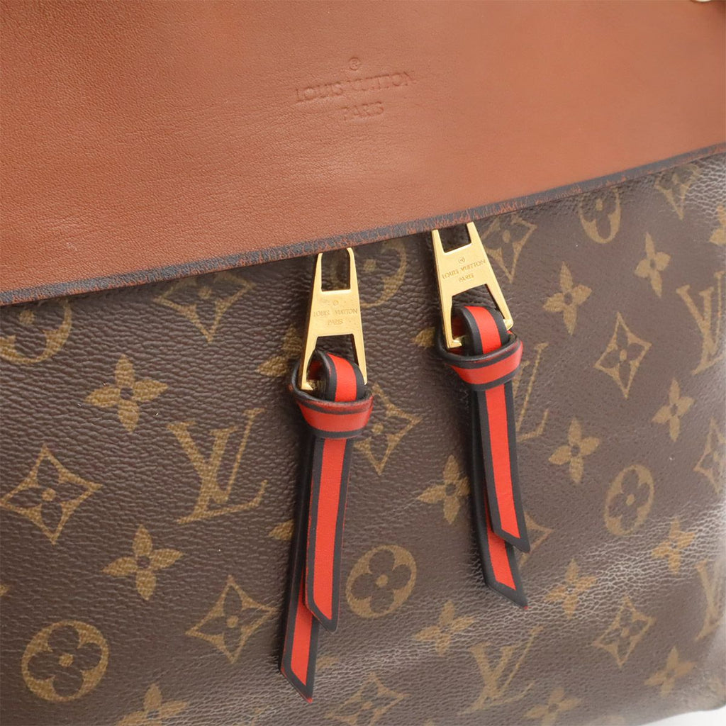 Louis Vuitton Monogram Roulis Besace Shoulder Bag 2-Way Caramel — view 9