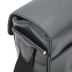 Louis Vuitton Taiga Shoulder Bag Crossbody Leather Ardoise Black — view 4