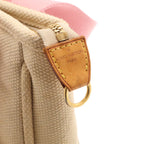 Louis Vuitton Antigua Cava PM Tote Canvas Beige Rouge — view 8