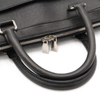 Louis Vuitton Taiga PDB PM Business Briefcase Document Purse Ardoise Black — view 4