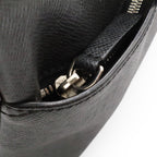 Louis Vuitton Taiga PDB PM Business Briefcase Document Purse Ardoise Black — view 7