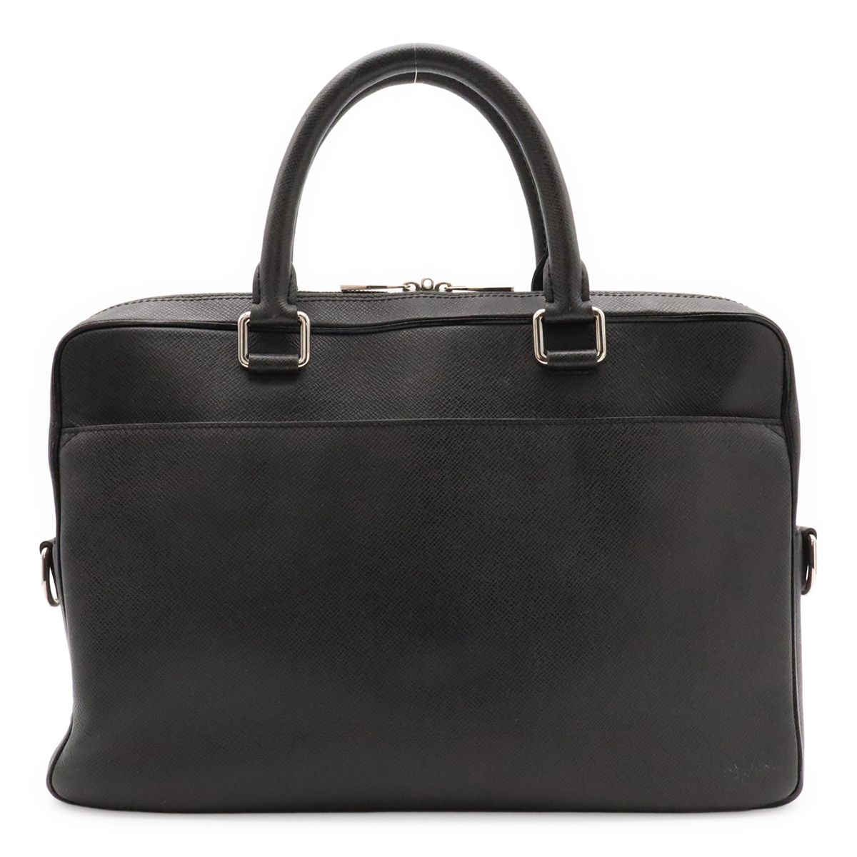 Louis Vuitton Taiga PDB PM Business Briefcase Document Purse Ardoise Black