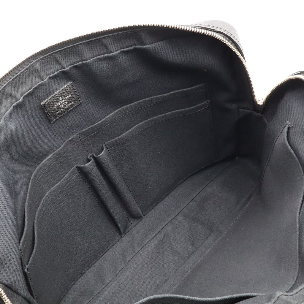 Louis Vuitton Taiga PDB PM Business Briefcase Document Purse Ardoise Black — view 9