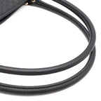 Gucci Micro Guccissima Tote Shoulder Bag Leather Black Gold — view 4
