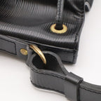 Louis Vuitton Epi Noe Shoulder Bag Drawstring Noir Black Gold — view 6