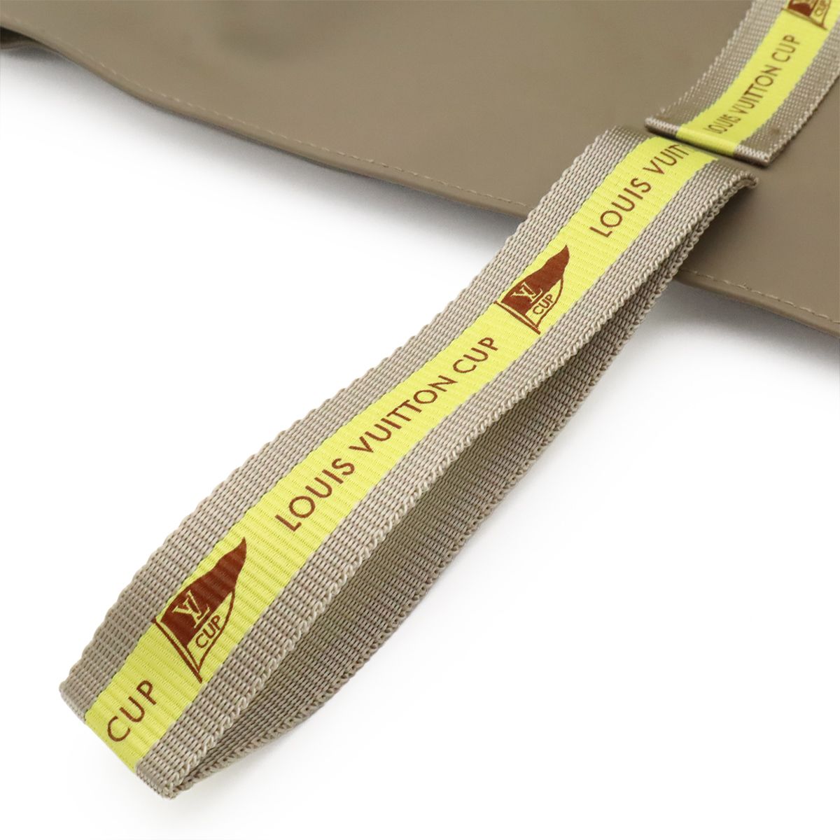 Louis Vuitton Cup LV Cup Limited Tote Polyurethane Khaki Yellow — view 4