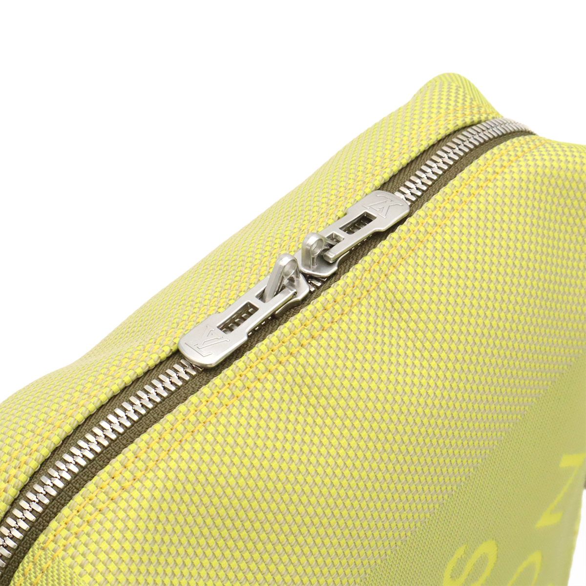Louis Vuitton Damier Geant Cup LV Cup Weatherly Shoulder Bag Crossbody Yellow — view 6