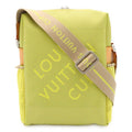 Louis Vuitton Damier Geant Cup LV Cup Weatherly Shoulder Bag Crossbody Yellow