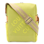 Louis Vuitton Damier Geant Cup LV Cup Weatherly Shoulder Bag Crossbody Yellow