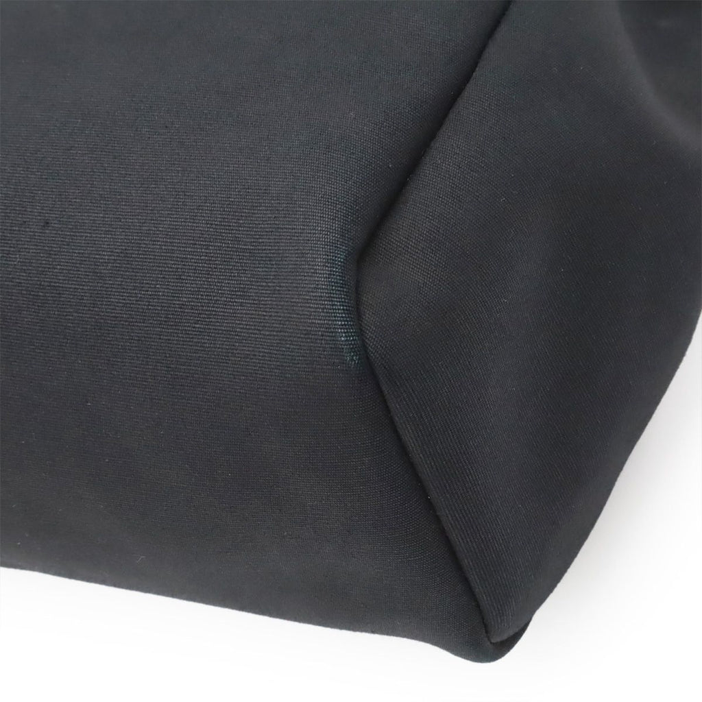 Hermes Herbag MM 2-Way Shoulder Bag Toile Officier Canvas Black — view 3