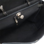 Hermes Herbag MM 2-Way Shoulder Bag Toile Officier Canvas Black — view 7