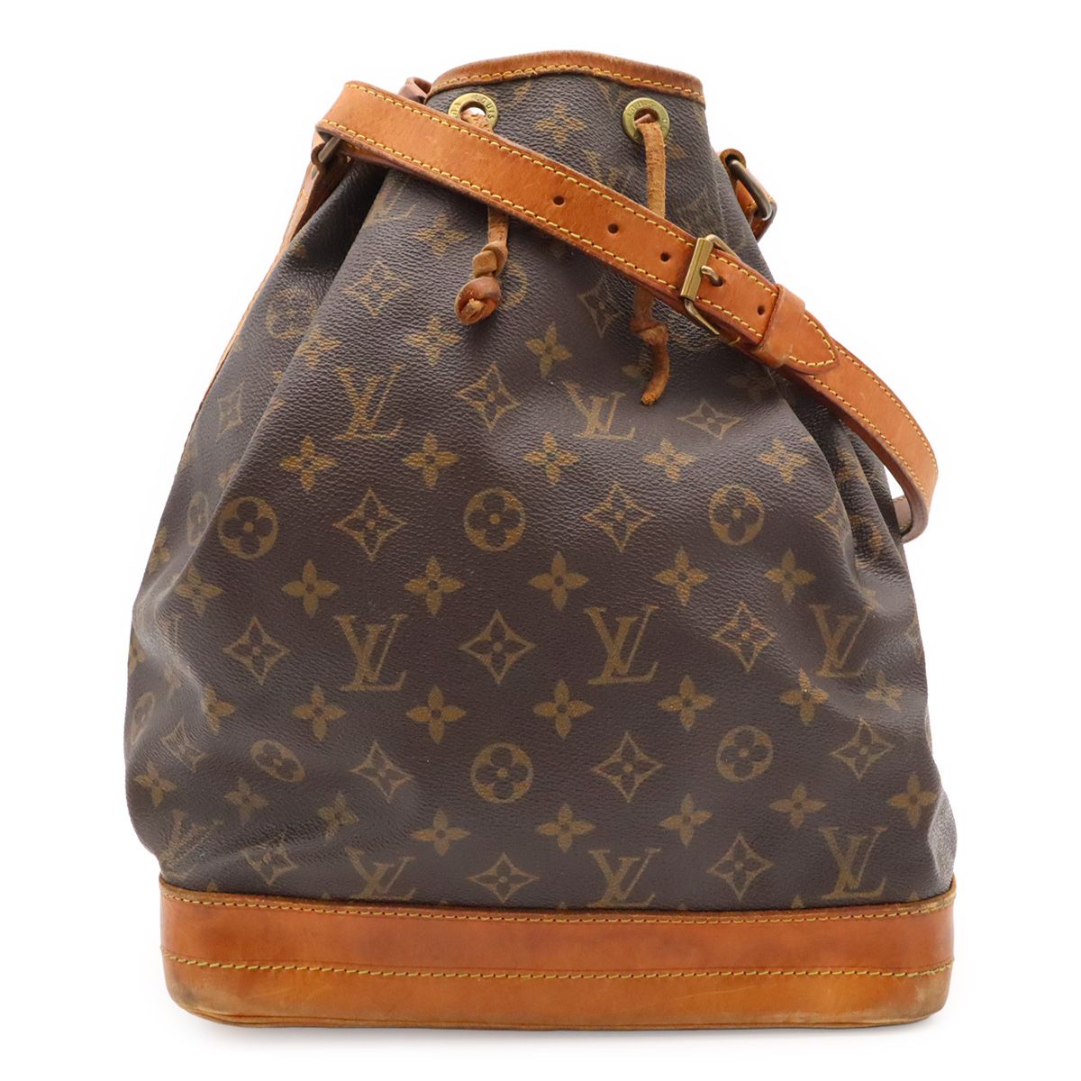 Louis Vuitton Monogram Noe Shoulder Bag Semi Drawstring