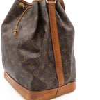 Louis Vuitton Monogram Noe Shoulder Bag Semi Drawstring — view 7