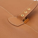 Hermes Sac a Depeches 38 Business Briefcase Document Purse Veau Epsom Brown Gold — view 6