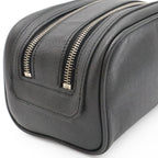 Louis Vuitton Taiga Trousse Yvan Clutch Pouch Leather Ardoise Black — view 8