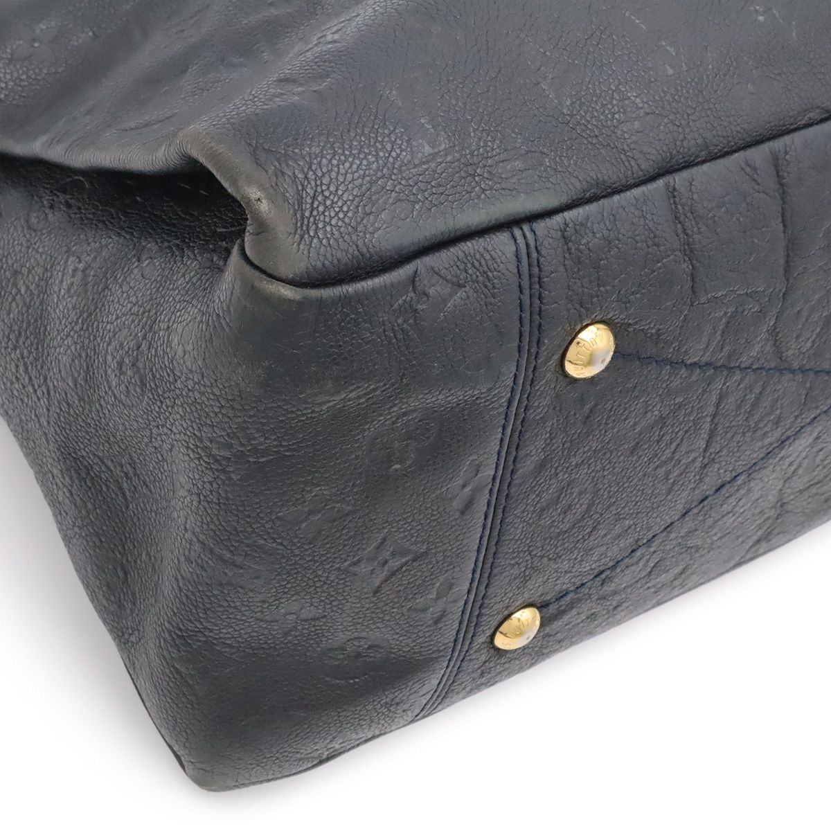 Louis Vuitton Monogram Empreinte Artsy MM Tote Shoulder Infini Dark Blue — view 3