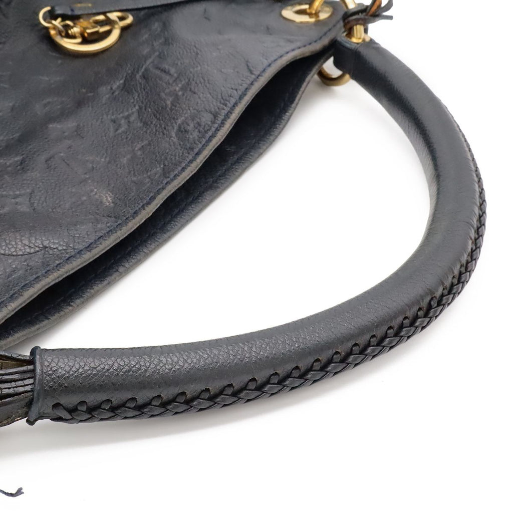 Louis Vuitton Monogram Empreinte Artsy MM Tote Shoulder Infini Dark Blue — view 4