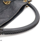 Louis Vuitton Monogram Empreinte Artsy MM Tote Shoulder Infini Dark Blue — view 4