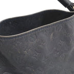 Louis Vuitton Monogram Empreinte Artsy MM Tote Shoulder Infini Dark Blue — view 6