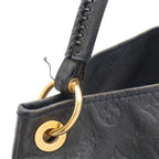 Louis Vuitton Monogram Empreinte Artsy MM Tote Shoulder Infini Dark Blue — view 5