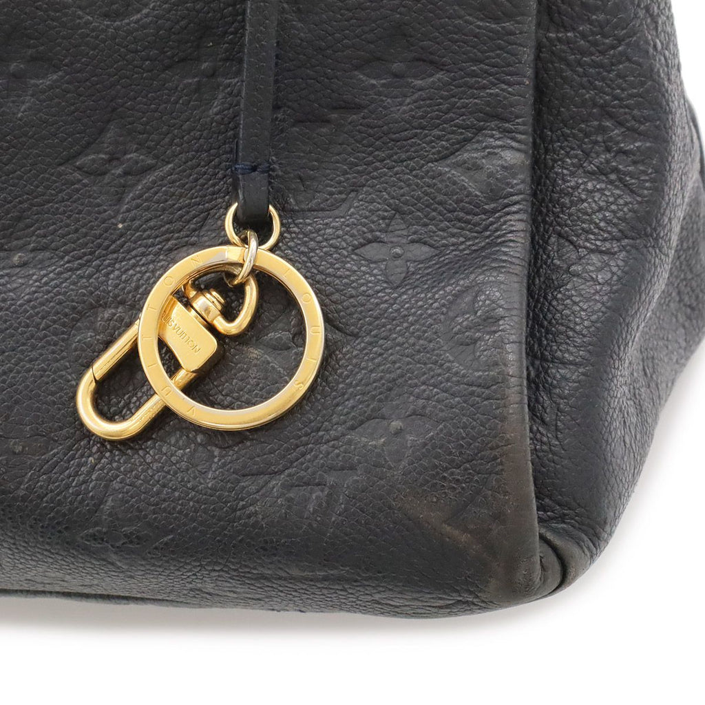 Louis Vuitton Monogram Empreinte Artsy MM Tote Shoulder Infini Dark Blue — view 9