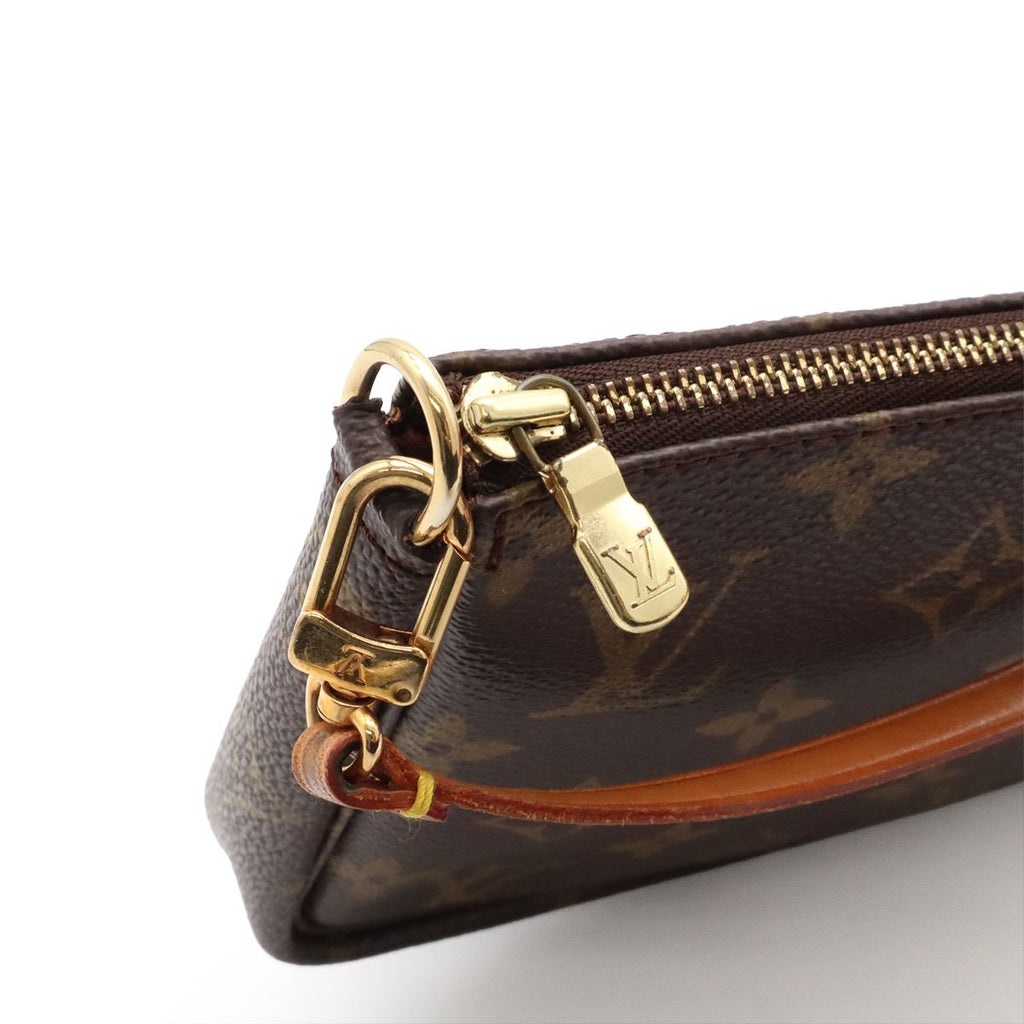 Louis Vuitton Monogram Pochette Soir Pouch Handbag Party — view 5