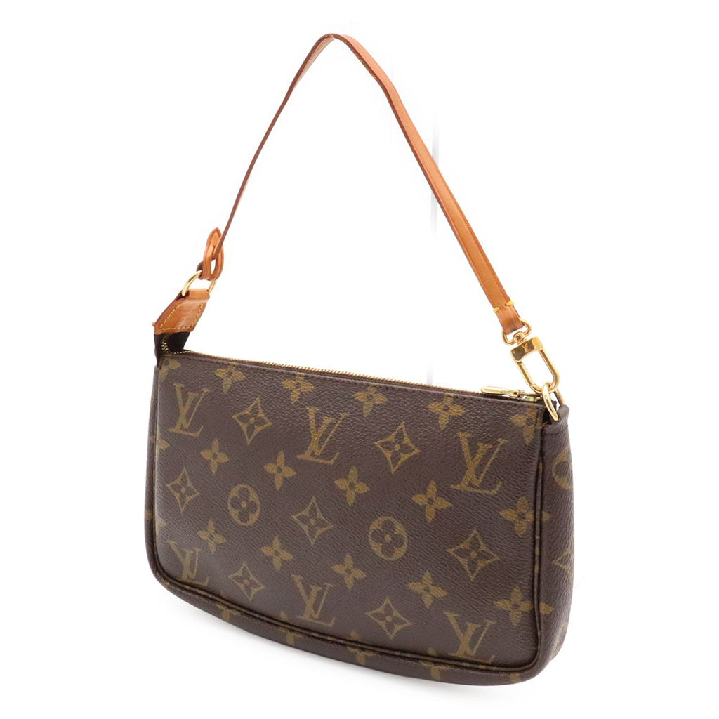 Louis Vuitton Monogram Pochette Soir Pouch Handbag Party — view 2